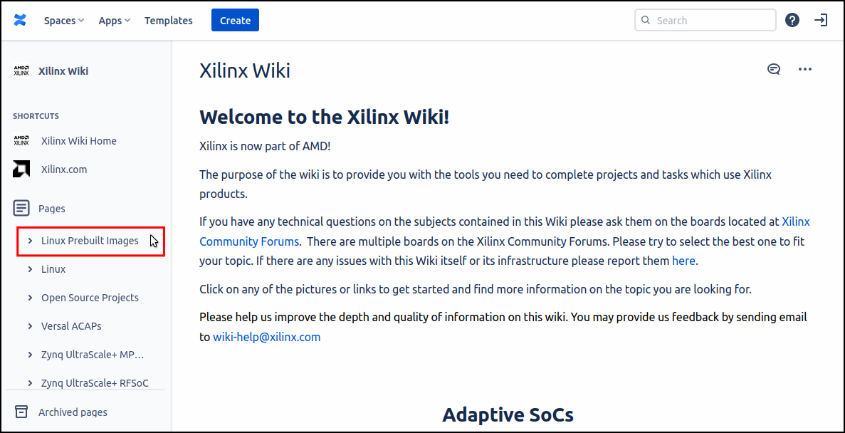 Xilinx Binary Release Main Page